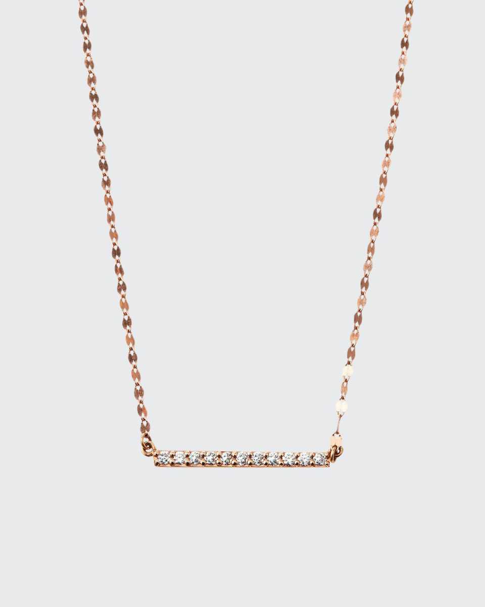 Mirage Blake Diamond Bar Necklace